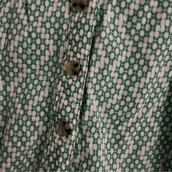 Anthropologie Maeve - Rochelle Long Sleeve Button Up Collared Blouse Size 6 - Picture 3 of 8